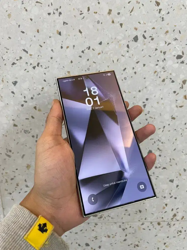 samsung s25 ultra 12/256gb sein resmi garansi on, like new