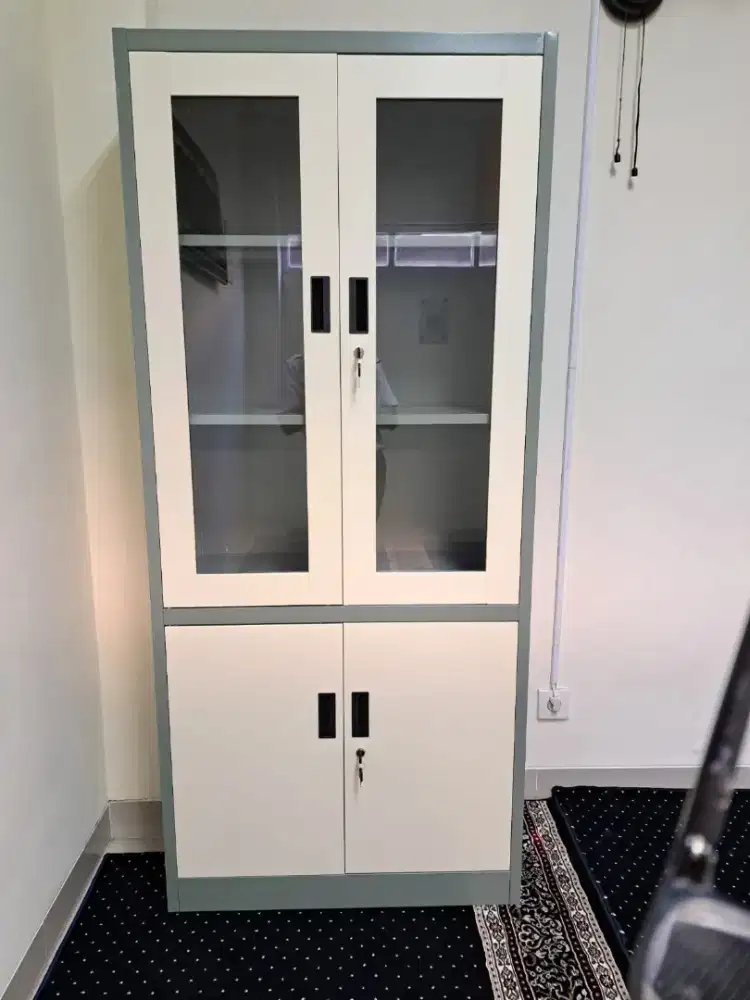 Selma Simon Lemari Arsip kantor Metal Pintu Kaca