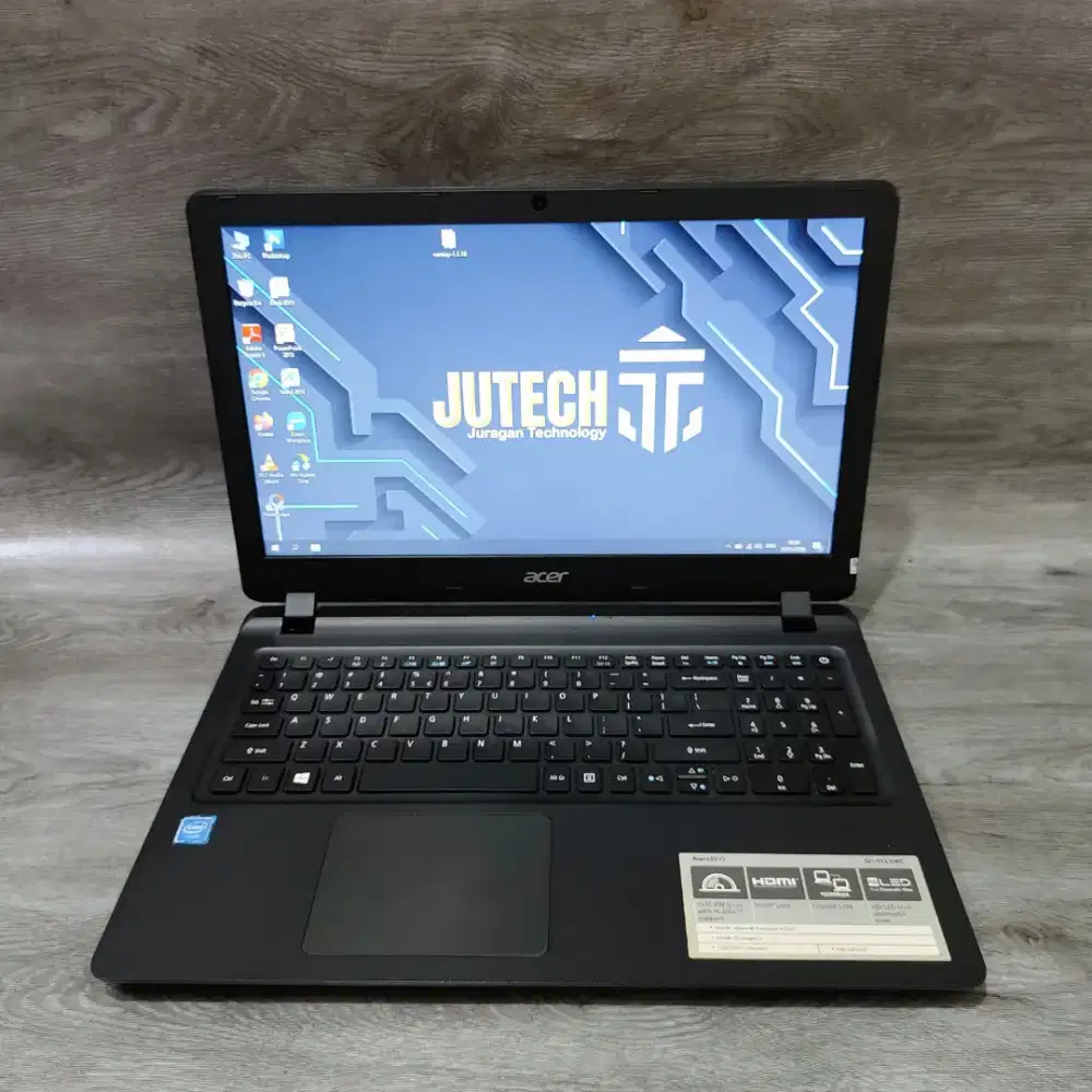 Laptop Acer Aspire Slim Ram 10GB bonus Mouse Baru Siap