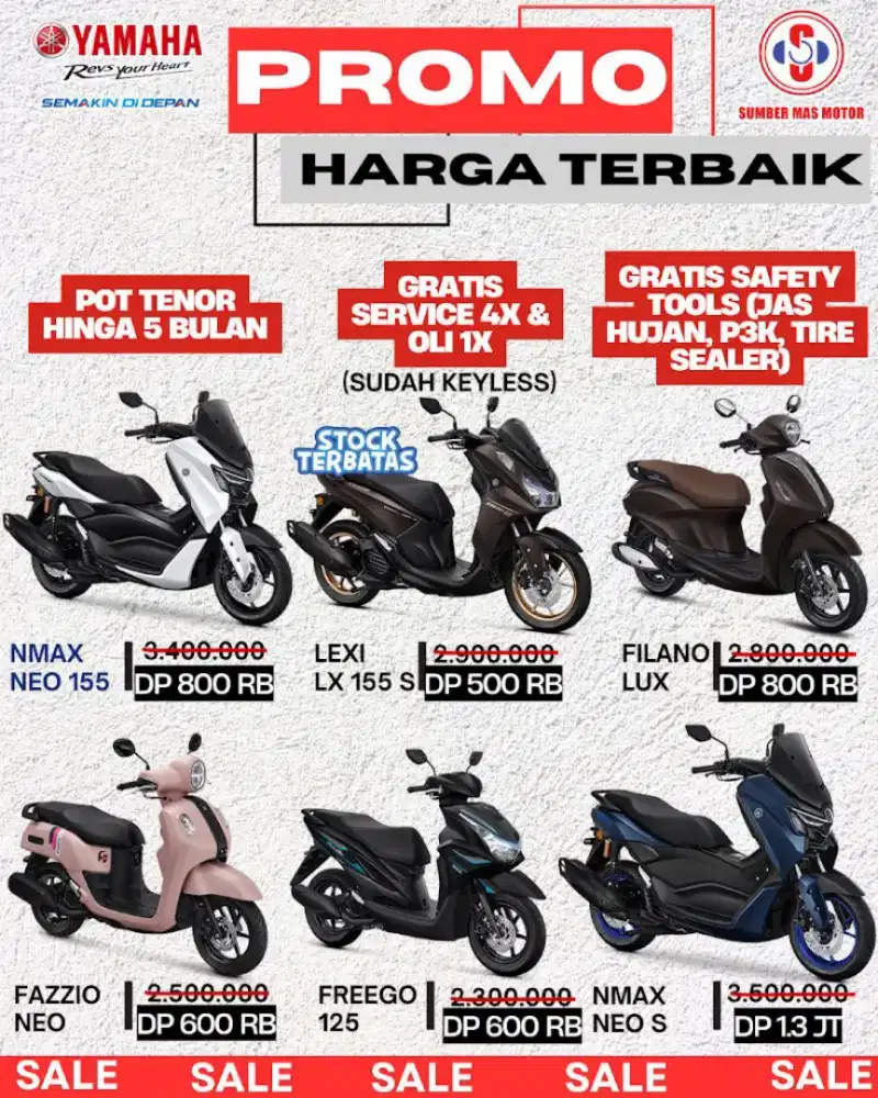 Yamaha NMAX Turbo Neo 2025 – Promo DP Ringan | Dealer Resmi