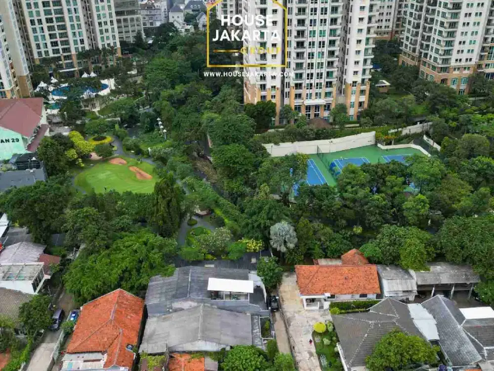 rumah hitung tanah komersil area dekat pakubuwono apartement
