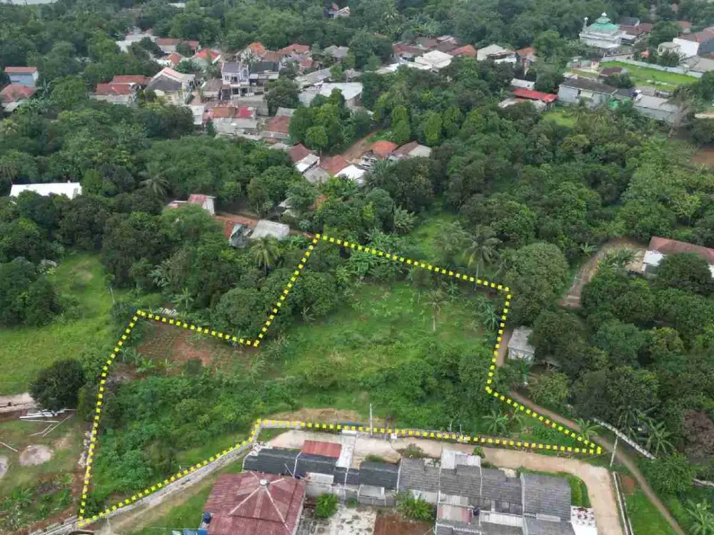 Di Jual 3000 mtr Lahan tanah Cileungsi
