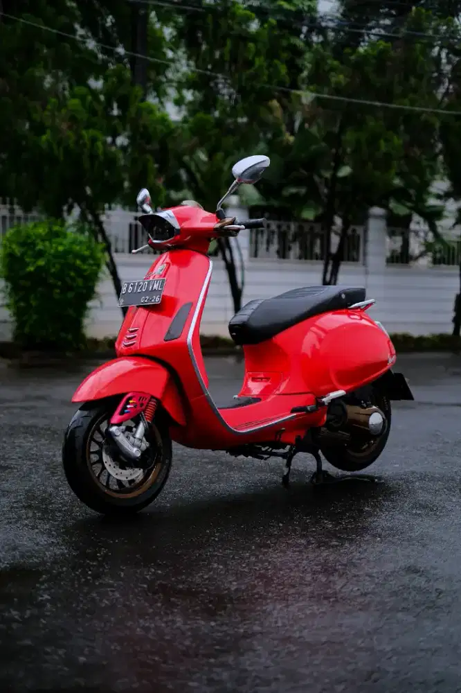 PIAGGIO VESPA SPRINT 150 3VIE 2015 MODIFIKASI TIPIS GANTENG BERGARANSI