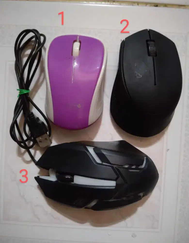 (take all) 3 mouse bekas murah aja
