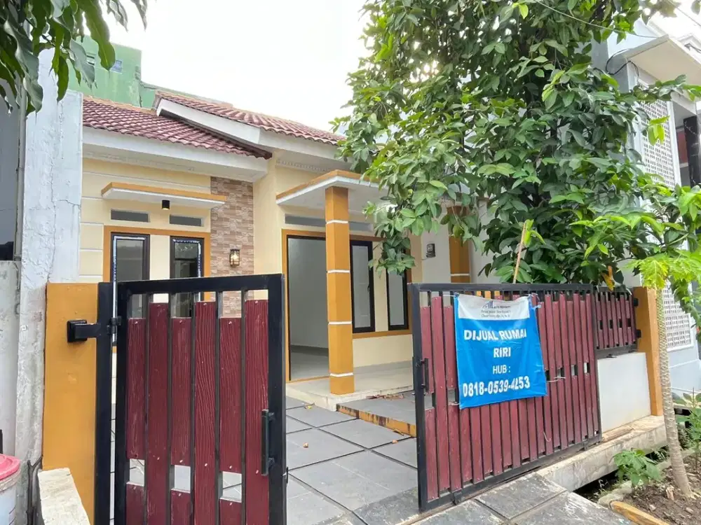 DIJUAL RUMAH MURAH TYPE 60 MODERN MINIMALIS AKSES DEKAT STASIUN DI PERUMAHAN BEKASI TIMUR REGENCY