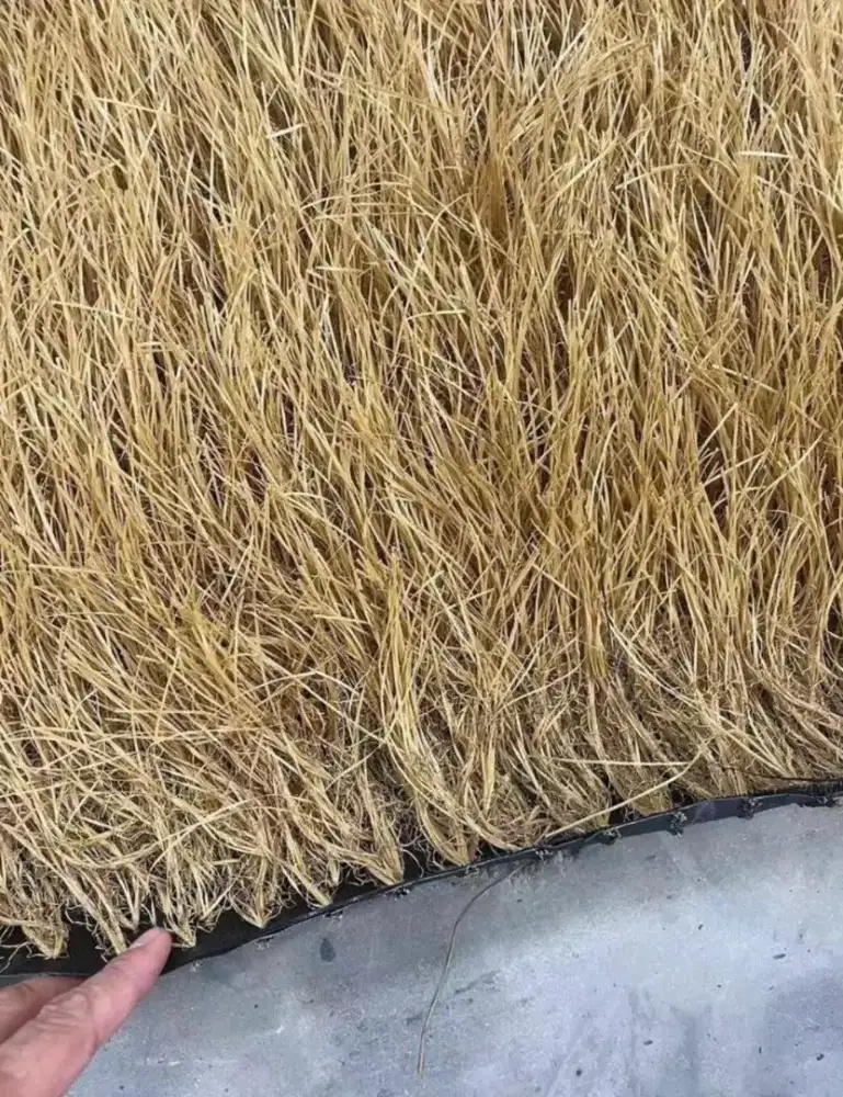 Rumput sintetis coklat