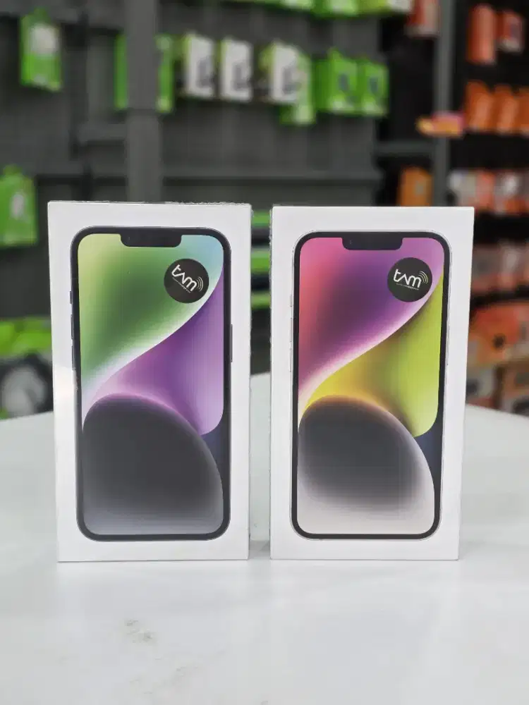 iPhone 14 128 kondisi segel bergaransi resmi iBox