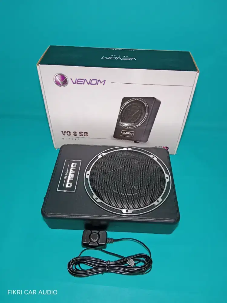 Subwoofer Kolong Aktip Bawah Jox VENOM DIABLO seri VO-8SB 8inch