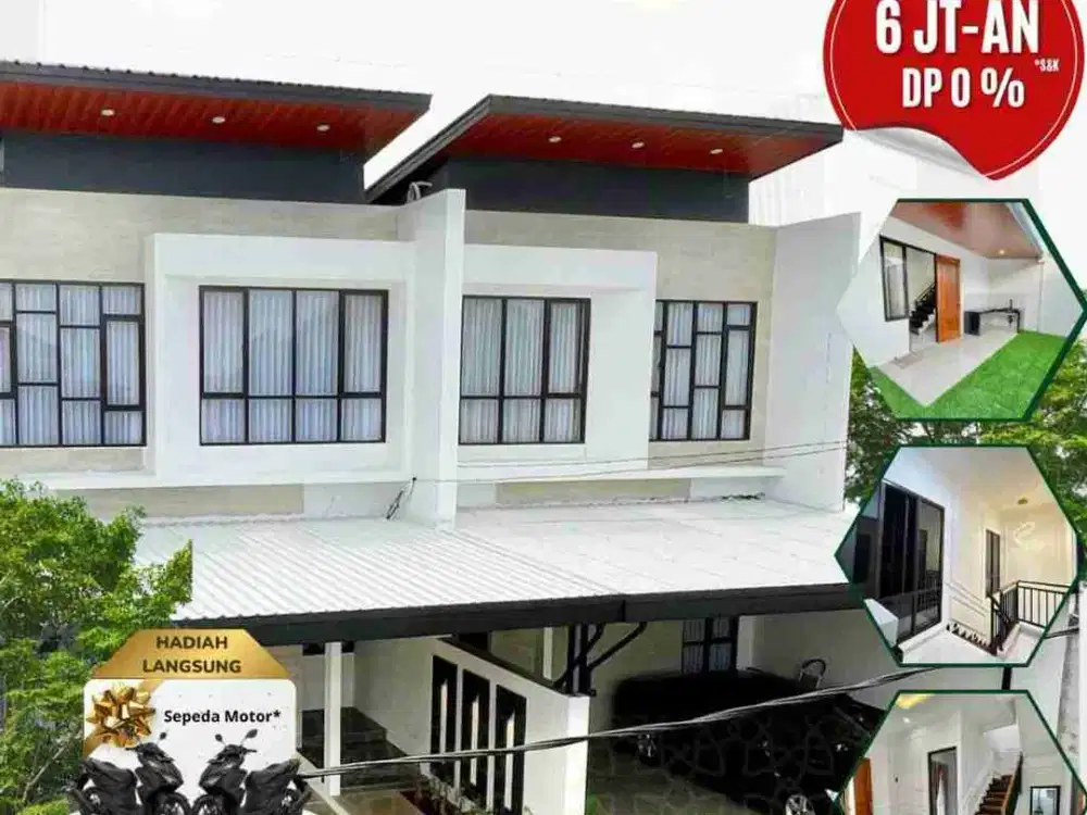 Rumah minimalis skema syariah siap huni di jatimulya dekat toll Bekasi timur