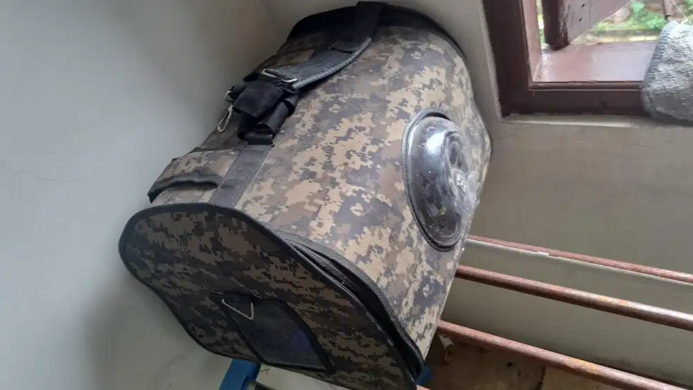 Tas Carrier Kucing/Anjing Model Bubble