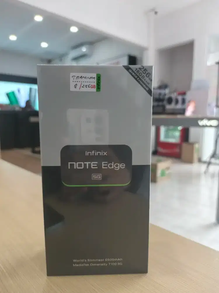 PROMO SPESIAL INFINIX NOTE EDGE 5G+ RAM 8/256 NEW