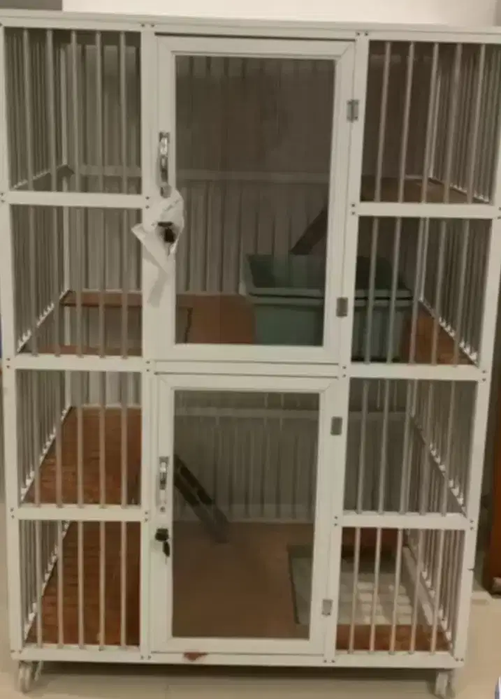 KANDANG KUCING 2 TINGKAT