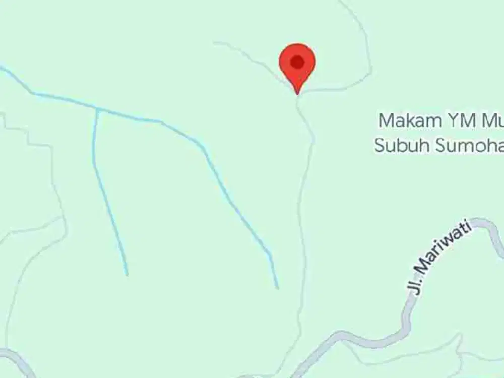 Tanah dekat Kota Bunga Puncak Jawa Barat.