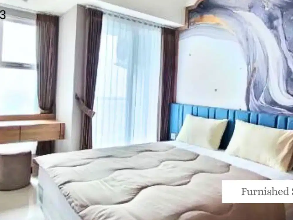 JUAL STUDIO AMOR FURNIS LENGKAP EASTCOAST MANSION PAKUWON CITY