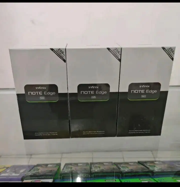 Promo INfINIX NOTE EDGE 5G+ 8/256 GB NeW SEgEL