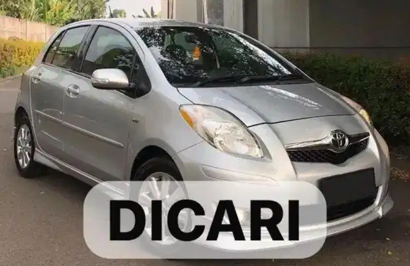 Di Cari Toyota Yaris Tahun 2009 ke atas Yaris Bakpao 2011