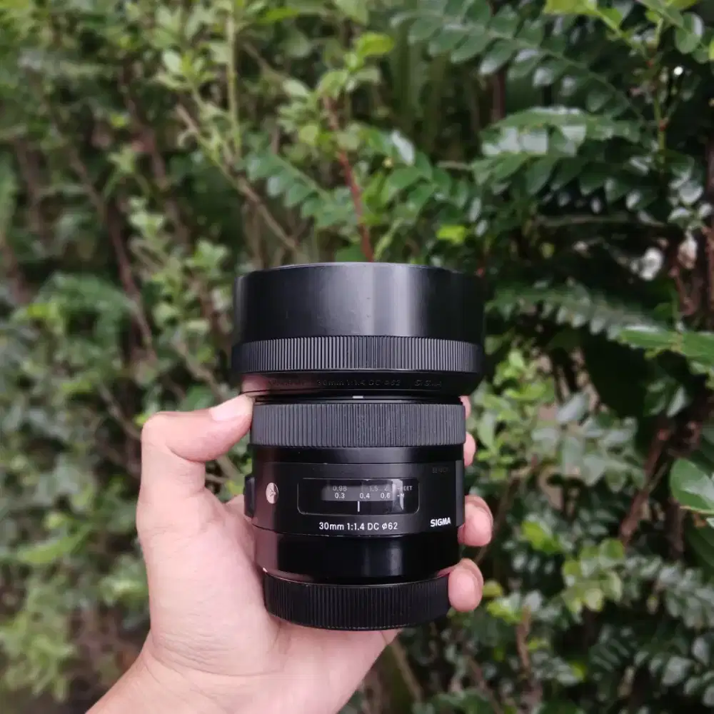 LENSA FIX SIGMA ART 30MM F1.4 BLACK FOR CANON MURAH