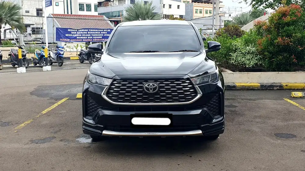 Toyota zenix g hybrid cvt 2024 hitam upgrade bodykit modelista