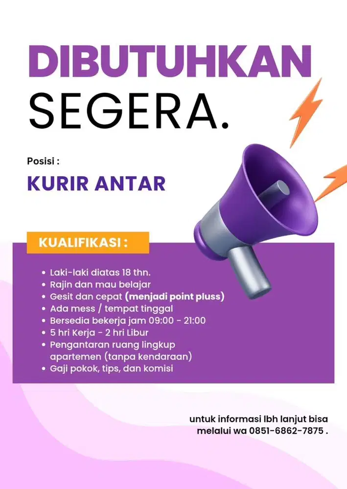 Lowongan Kerja - LOKER PIK 2 Tanggerang