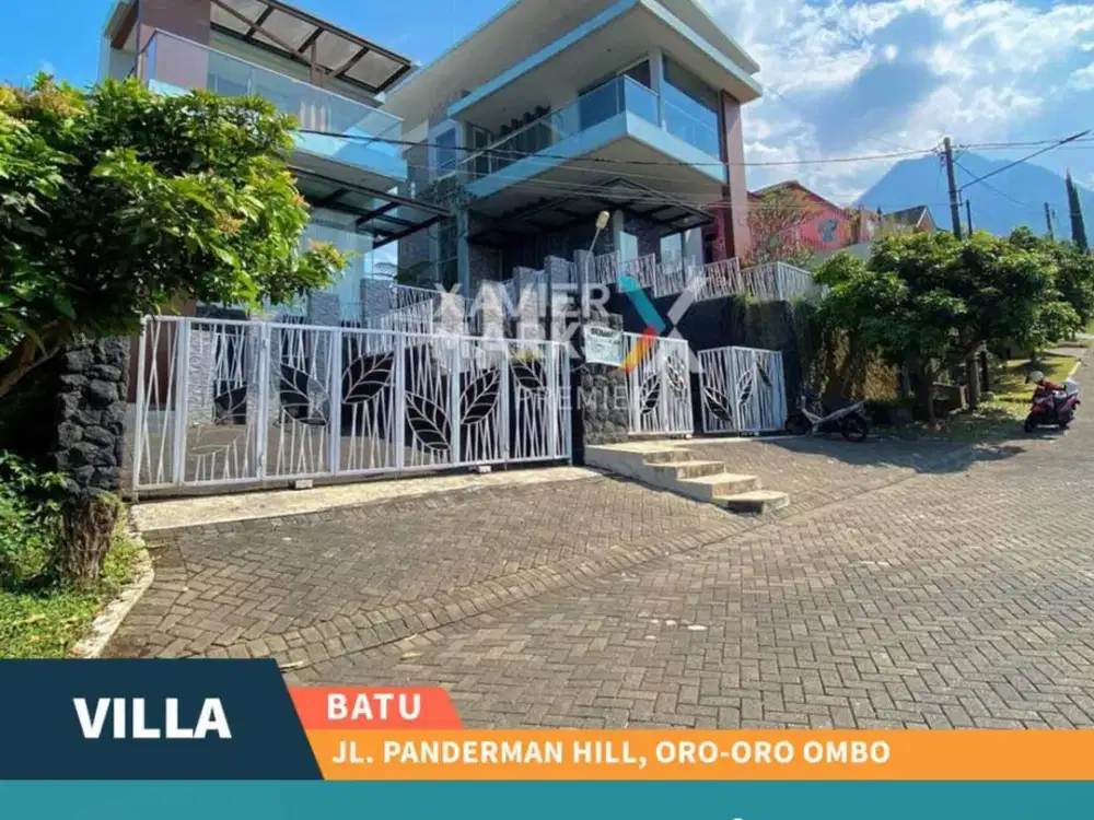 Dijual Villa Panderman Hill Furnished Batu Dekat Jatim Park 2 , Bns