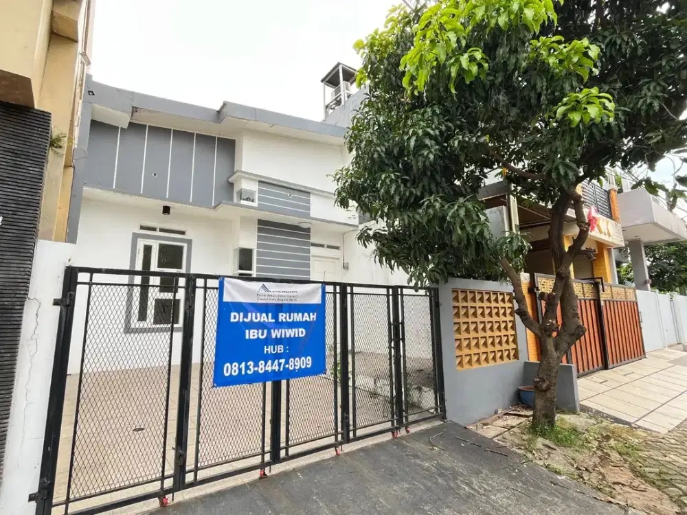 DIJUAL RUMAH MURAH TYPE 96 DESAIN MEZZANINE TERKINI DI PERUMAHAN GRAHA HARAPAN BUMYAGARA KOTA BEKASI