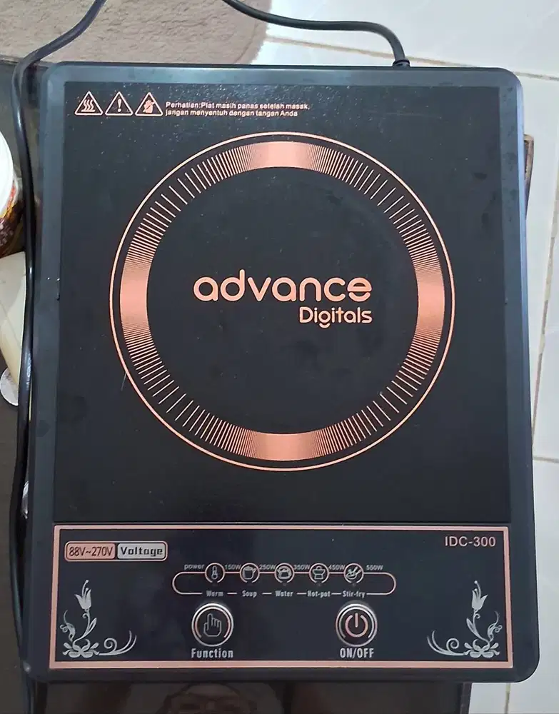 Kompor Induksi Advance IDC 300 (like new)