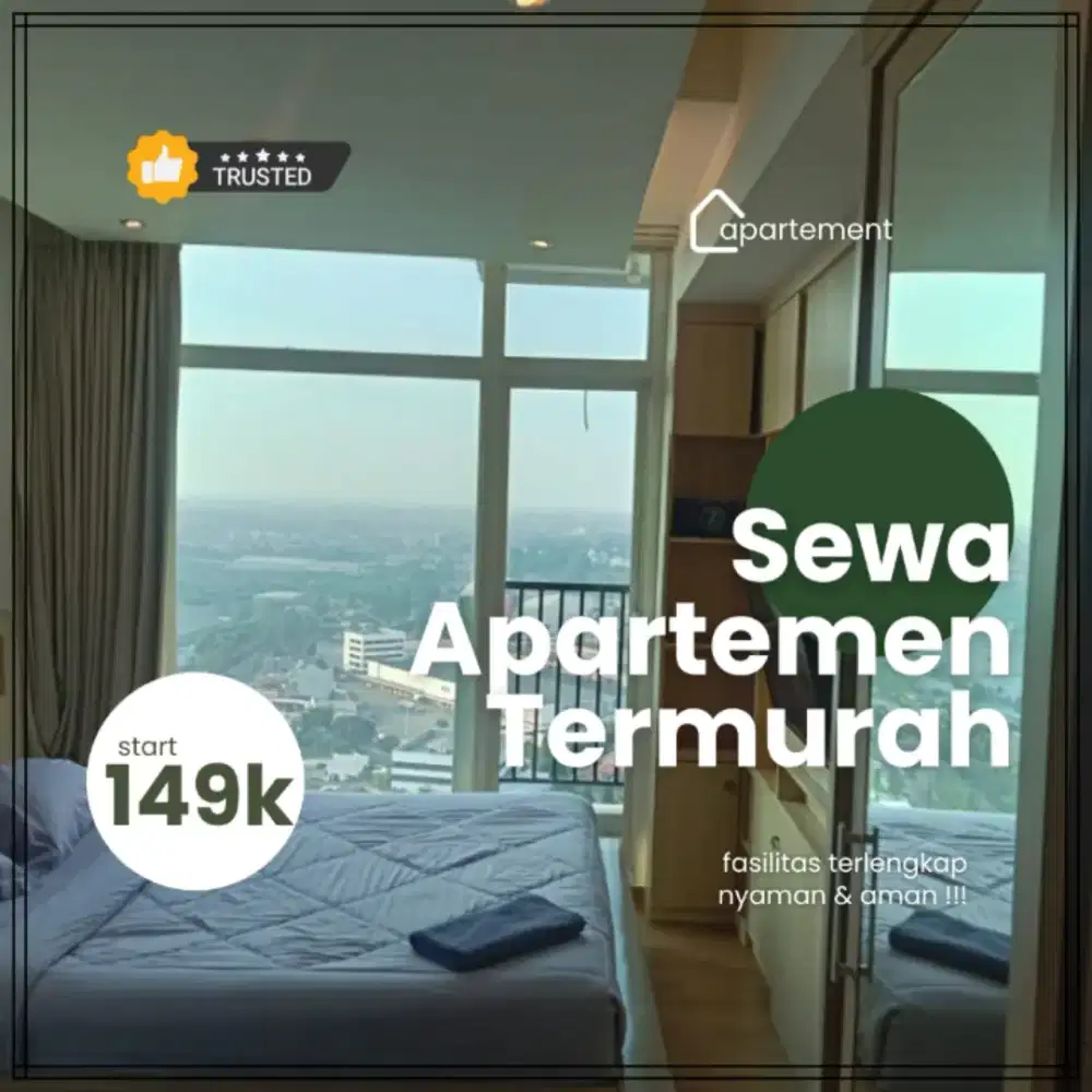 Disewakan Apartemen Tangerang TREEPARK CITY Harian/Transit Termurah