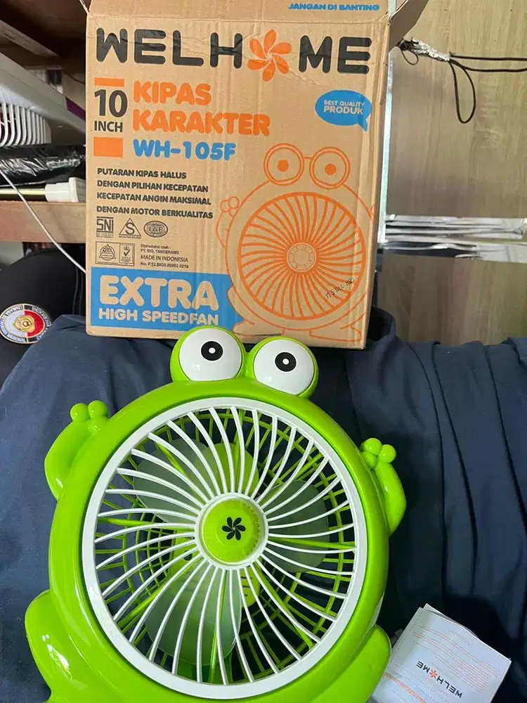 Kipas Angin Karakter Fan Character WELHOME 10 inch