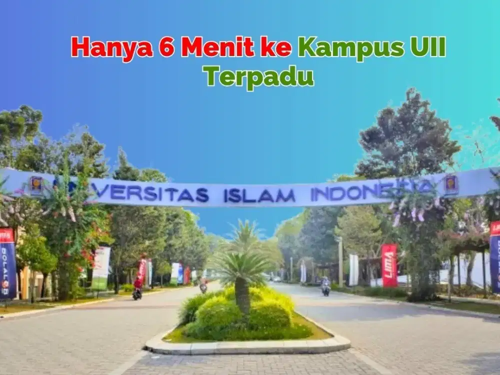 Rumah Minimalis Harga Terjangkau Di Ngaglik, 6 Menit ke Kampus UII Terpadu