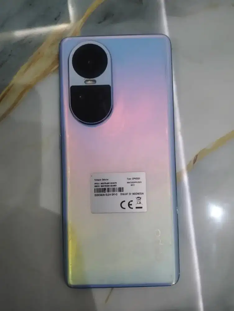 Reno 10 pemakaian pribadi