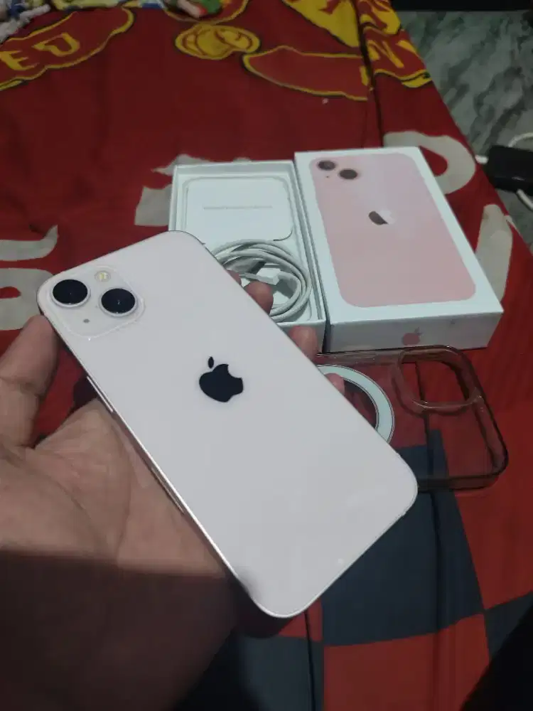 iPhone 13 inter 128 gb inter fullset no minus jual harga pas net gan
