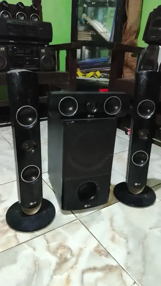 Spker pasif subwoofer & spker tower merk lg