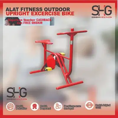 Alat Fitness Upright Exercise Bike Outdoor