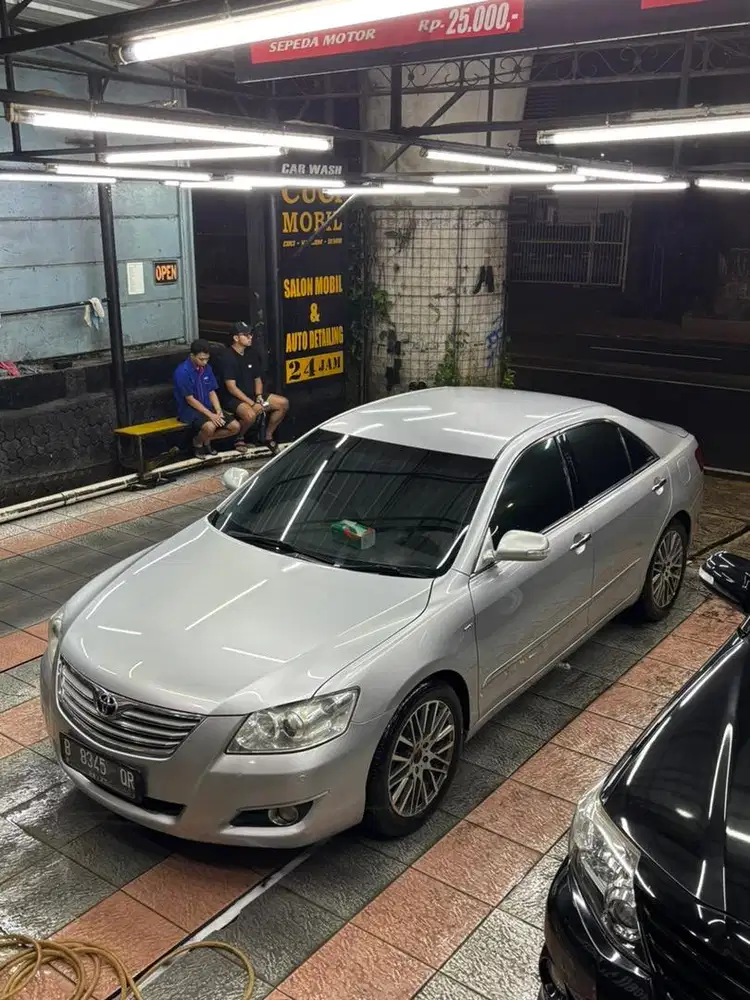 2007 CAMRY XV40 TIPE V SILVER (TIPE TERTINGGI) KM 123.000