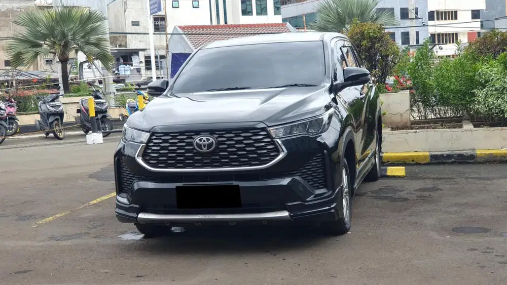 Toyota zenix g hybrid cvt 2024 hitam upgrade bodykit modelista