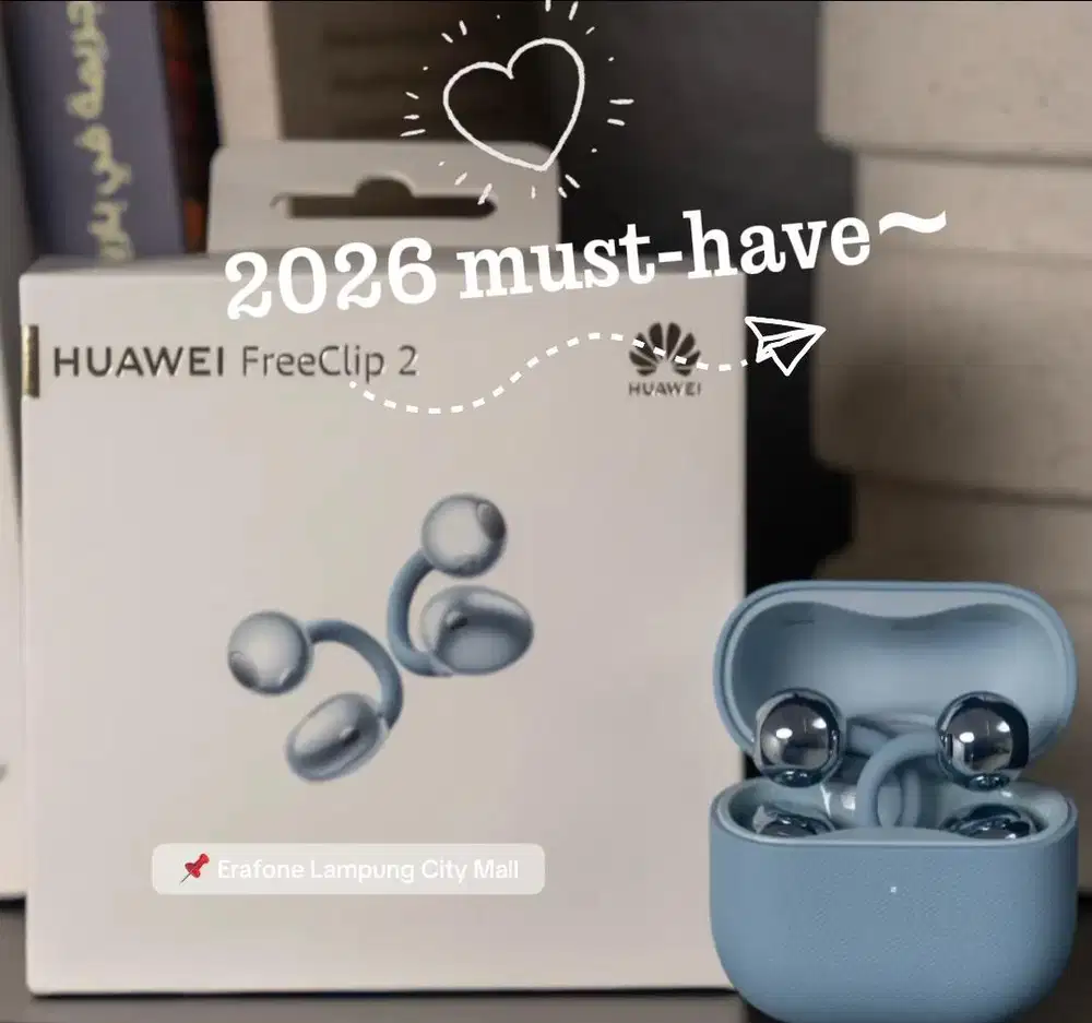 Freeclip 2 Free huawei band 10 potongan 300k bisa kredit syarat ktp