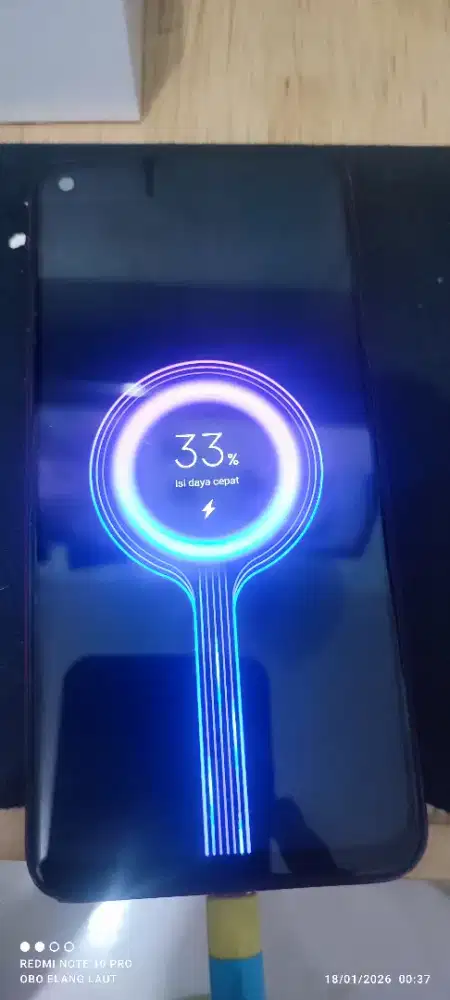 Xiaomy redmi note 9 / 6-128 HP second berkualitas