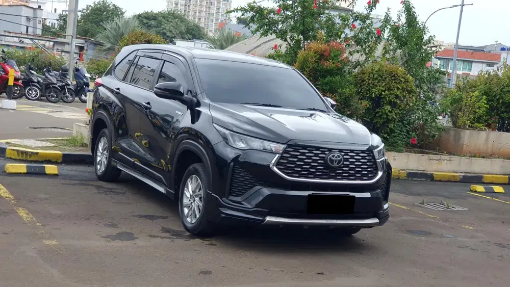 Toyota zenix g hybrid cvt 2024 hitam upgrade bodykit modelista