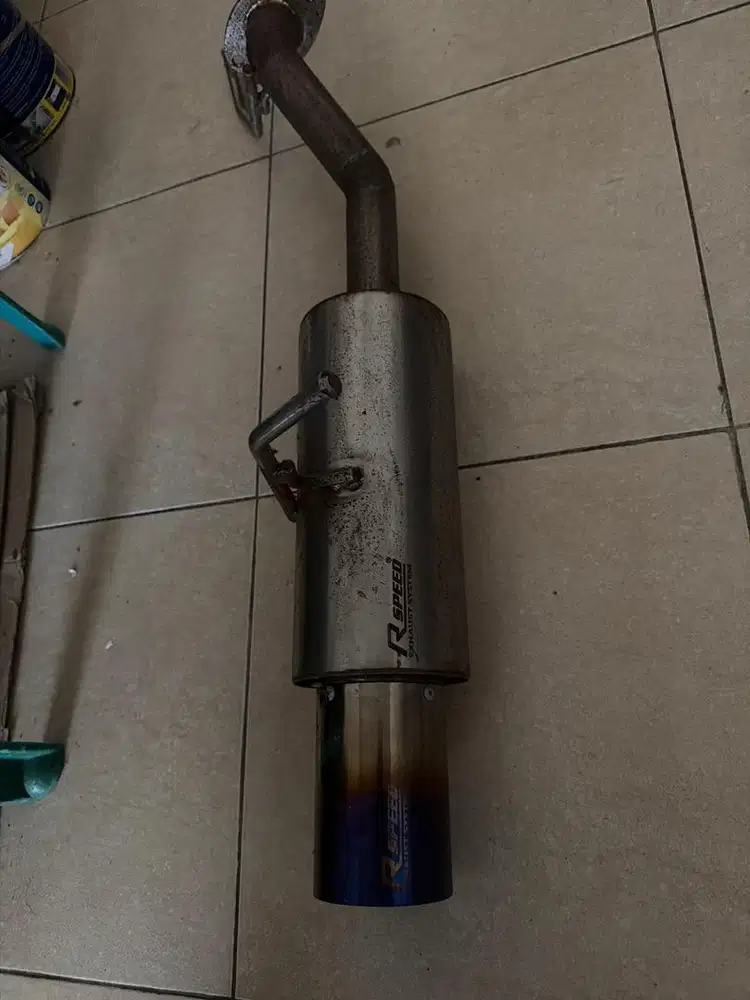 Knalpot r speed muffler xpander
