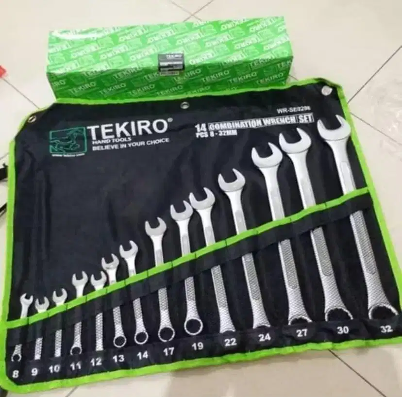 Kunci Ring Pas Set Tekiro 8-32