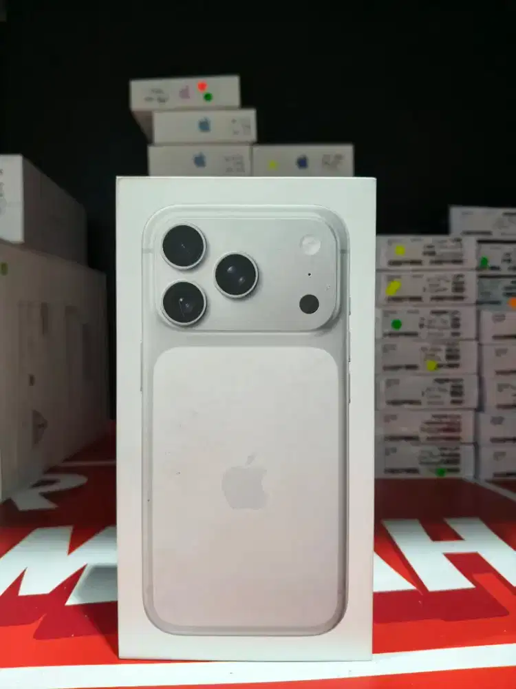 IPHONE 17 PRO SILVER READY STOCK TERBATAS