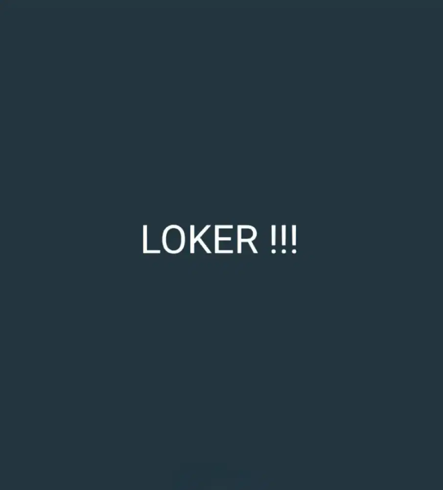 Dibutuhkan Tukang Antar Tahu