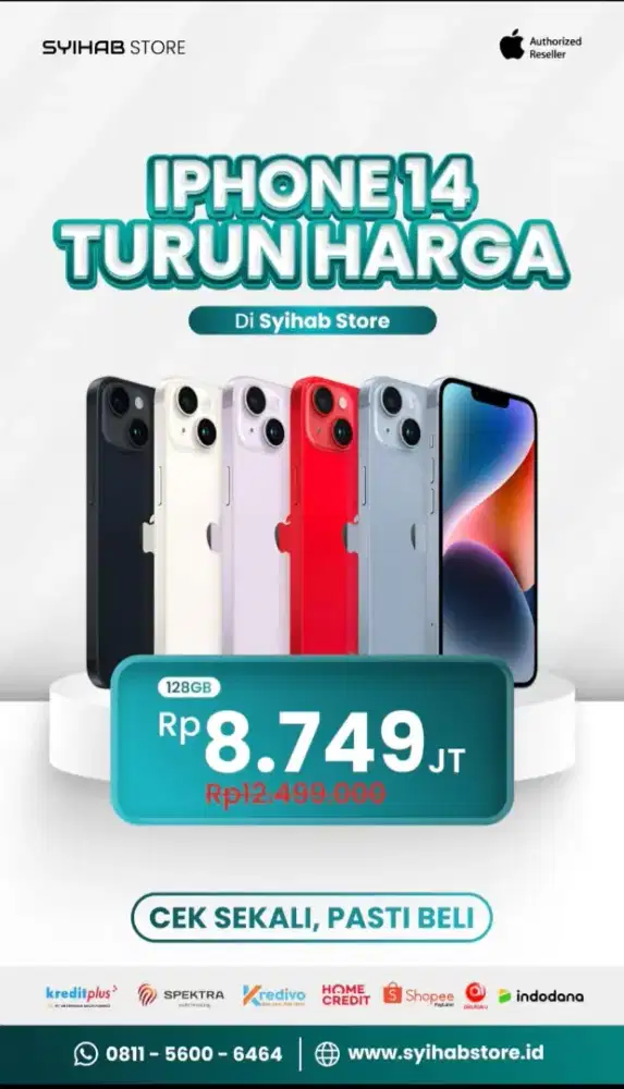 Ready iphone 14 128GB