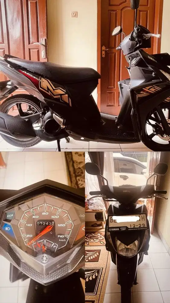 Dijual cepat motor masih baru 1 th pakai ,