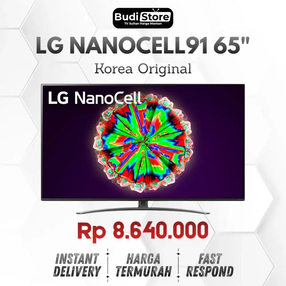LG TV 65 INCH NANOCELL91 Korea Original NanoCell91 65 Korea Original