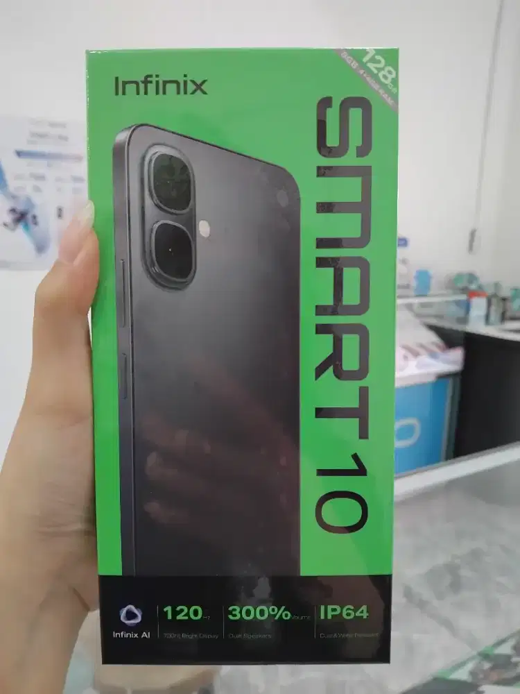Infinix Smart 10 4/128 New Segel Box Garansi Resmi Promo Bandung