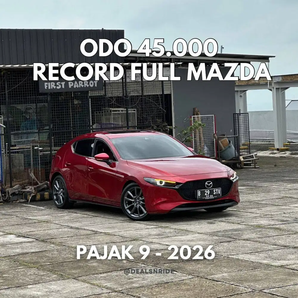 HARGA TERMURAH !! PAJAK 9/2026 MAZDA 3 HATCHBACK 2021 SUPER MURAHH !!