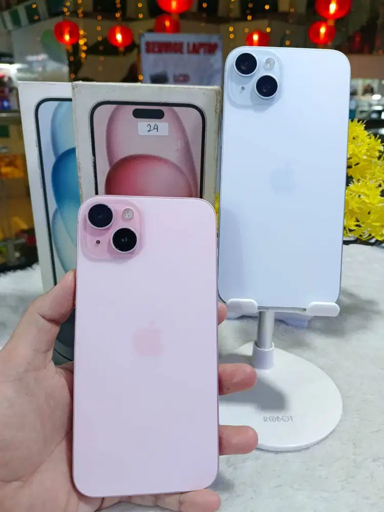 IPHONE 15 PLUS 128GB SECOND INDO