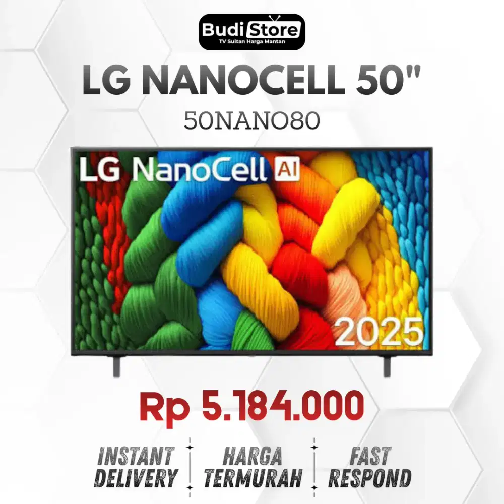 TV LG NANOCELL 50 INCH 50NANO80 2025