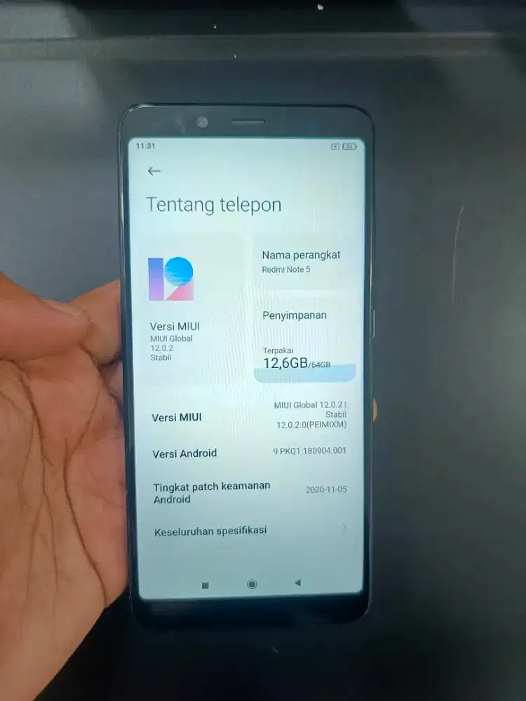 Xiaomi note 5 4/64gb